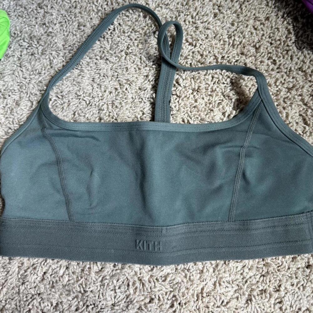 Kith Women's Sports Bra Teal Color
